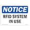 Signmission OSHA Notice, 5" Height, Rig-Up Crew Sign, 7" X 5", Landscape OS-NS-D-57-L-18107 - alternate 1